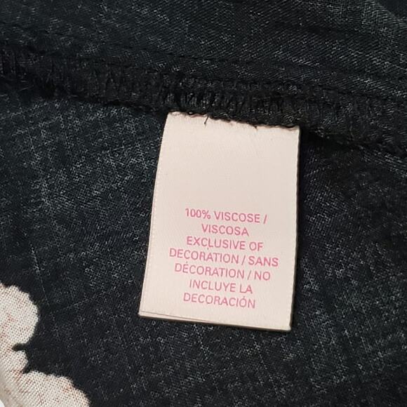 Victoria's Secret Butterfly Poncho Coverup Abstract Paisley Beaded XS/S NWT - Picture 9 of 13